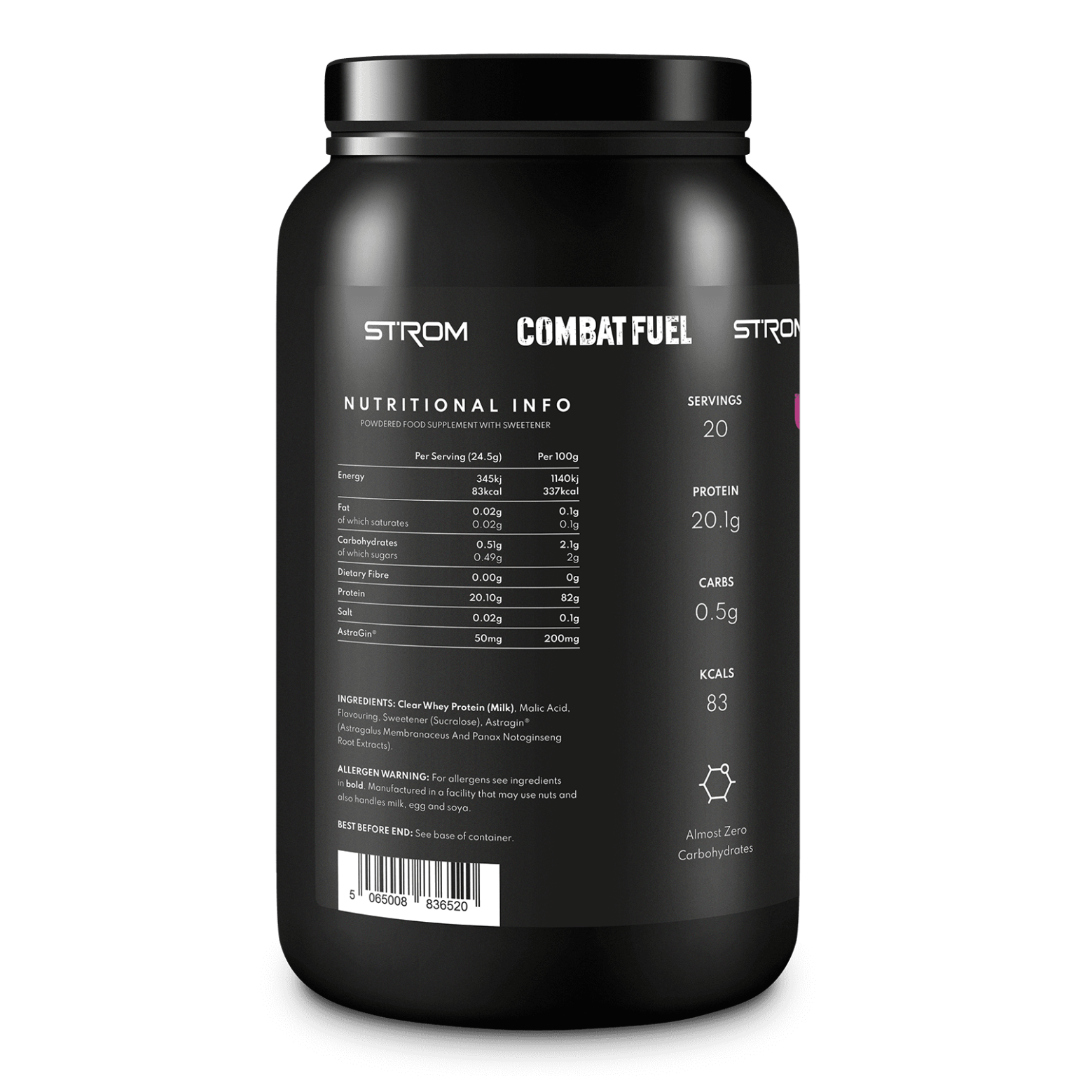 Combat Fuel Clear Whey Protein - Clear Whey Protein Powder