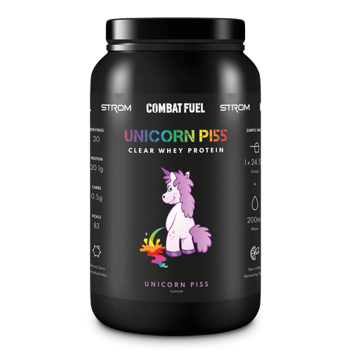 Combat Fuel Clear Whey Protein - 490g / Unicorn Piss - Clear Whey Protein Powder