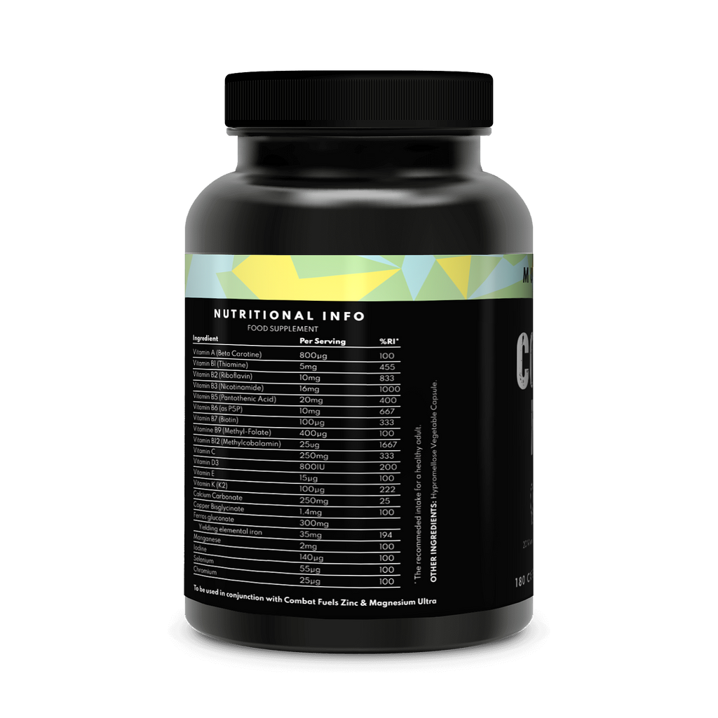 Combat Fuel Multivitamin - MyGymSupplements