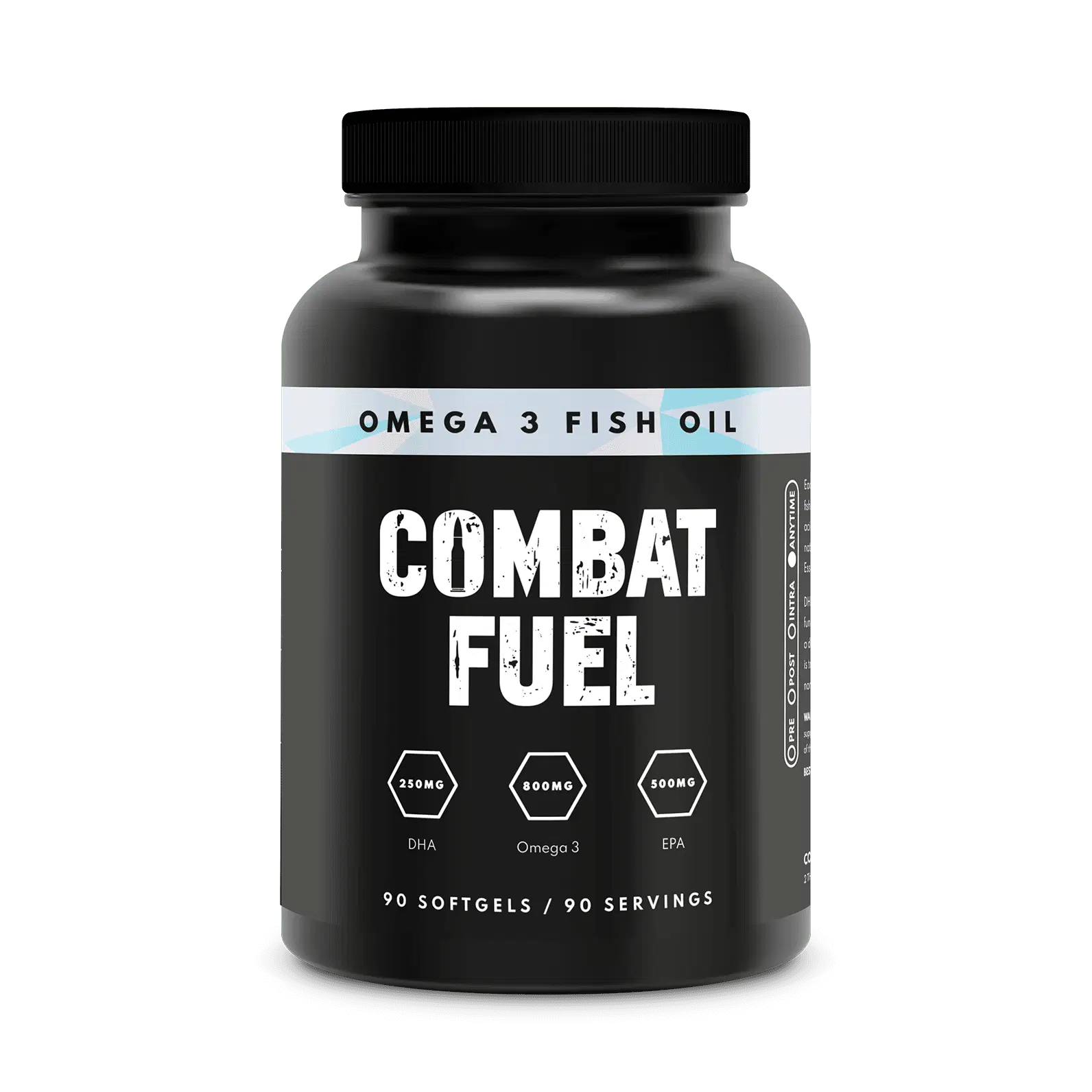 Combat Fuel Omega 3 Fish Oil - 90 Caps - Omega Capsules
