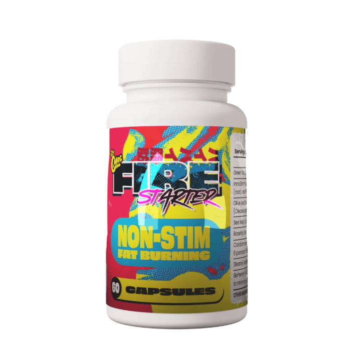 ChaosCrew Fire Starter - 60Caps / Unflavoured - Weight Loss Support Capsules