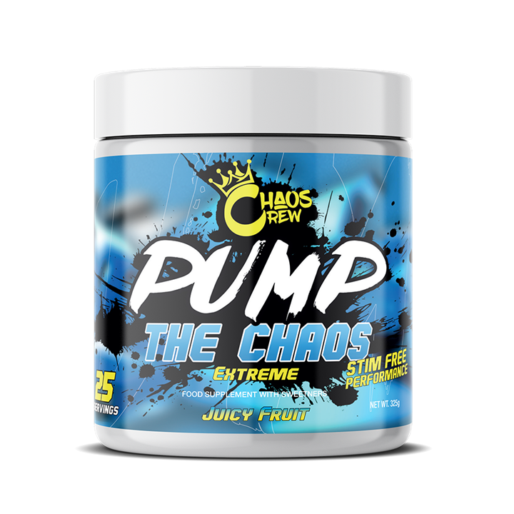 Chaos Crew Pump the Chaos Extreme - 325g / Juicy Fruit - Pre-Workout Powder