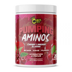 Cherry Limeade Slushie flavored Chaos Crew Pumping Aminos 2.0 for nitric oxide boost