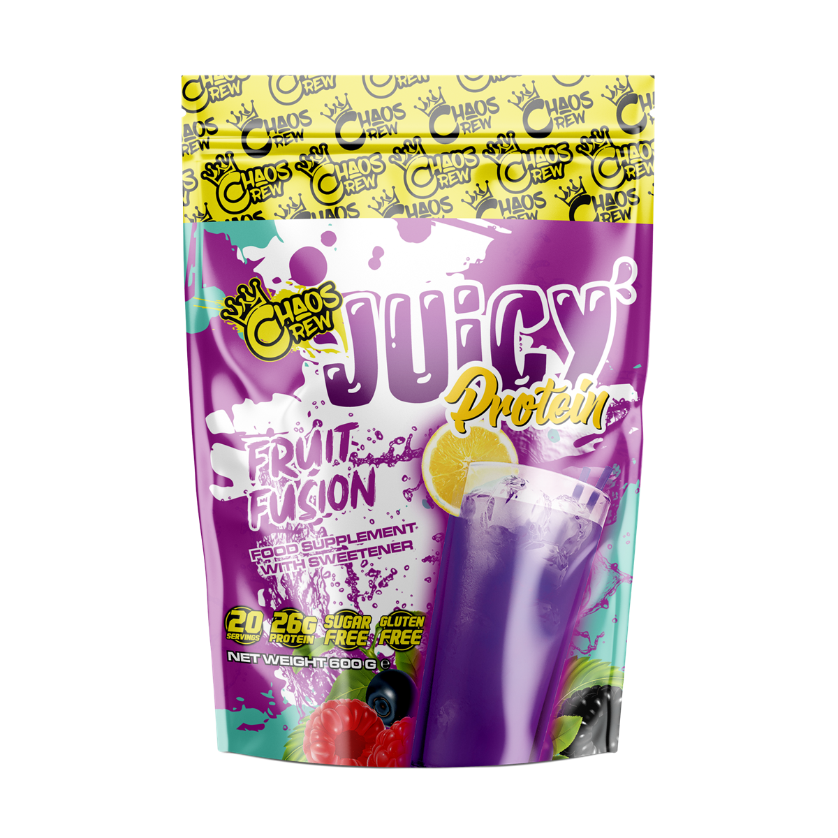 Chaos Crew Juicy Protein - Clear Whey Protein Isolate Powder