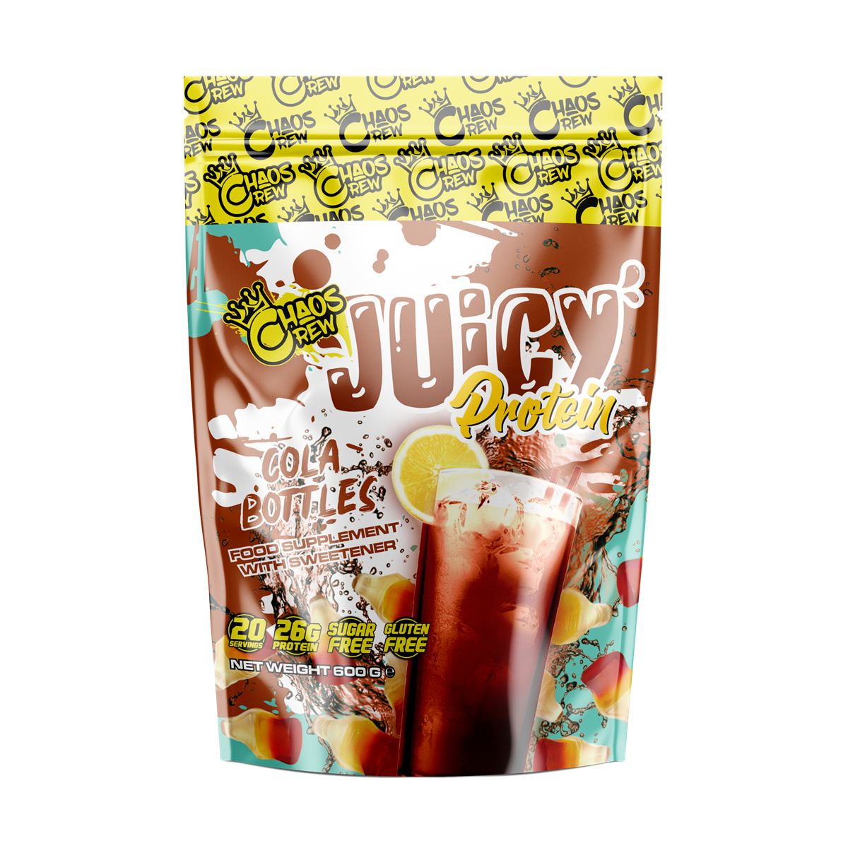 Chaos Crew Juicy Protein - Clear Whey Protein Isolate Powder