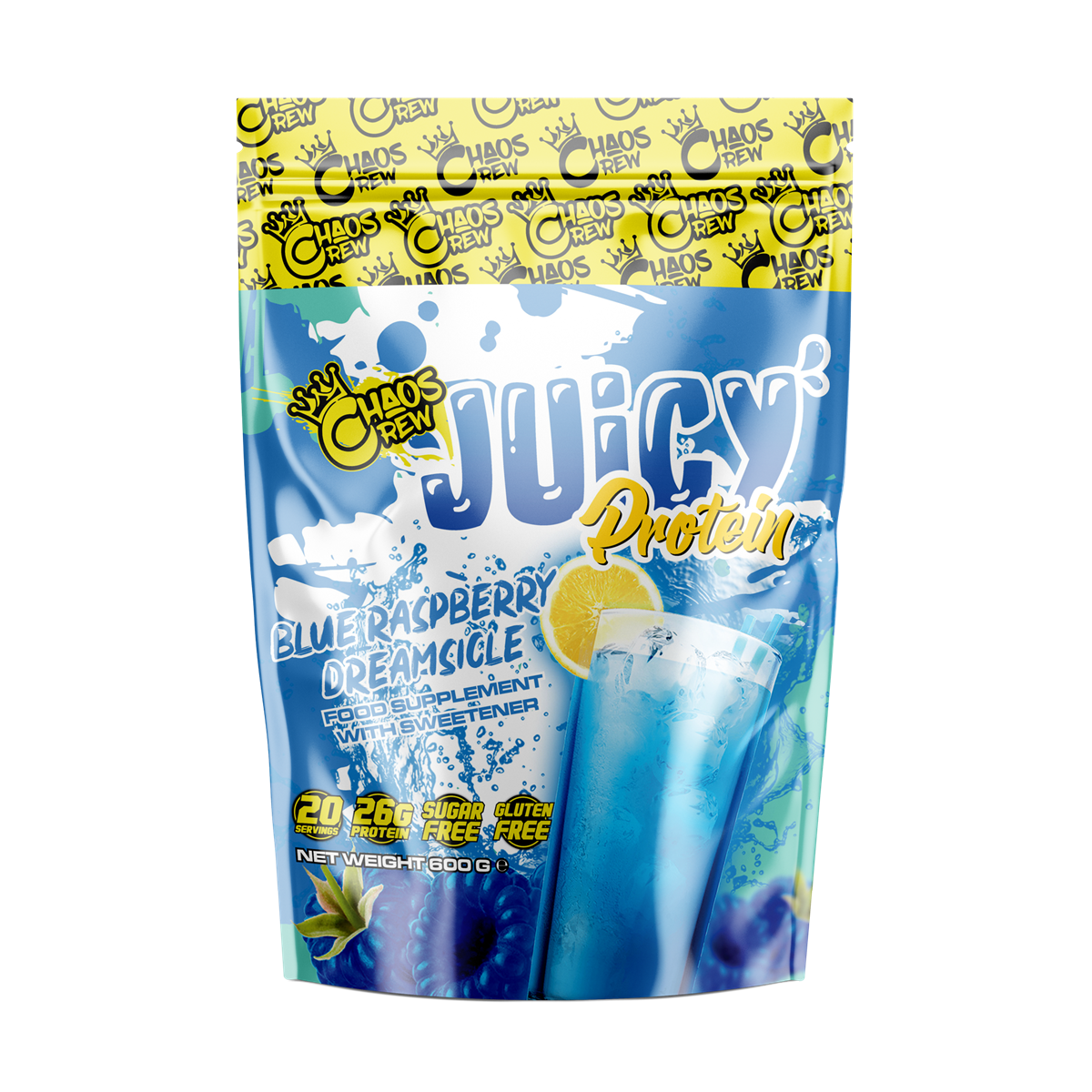Chaos Crew Juicy Protein - Clear Whey Protein Isolate Powder