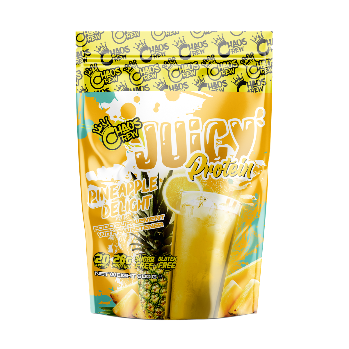 Chaos Crew Juicy Protein - Clear Whey Protein Isolate Powder