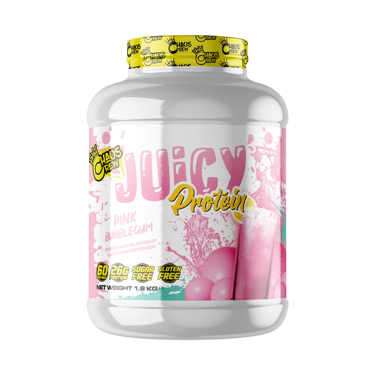Chaos Crew Juicy Protein - Clear Whey Protein Isolate Powder