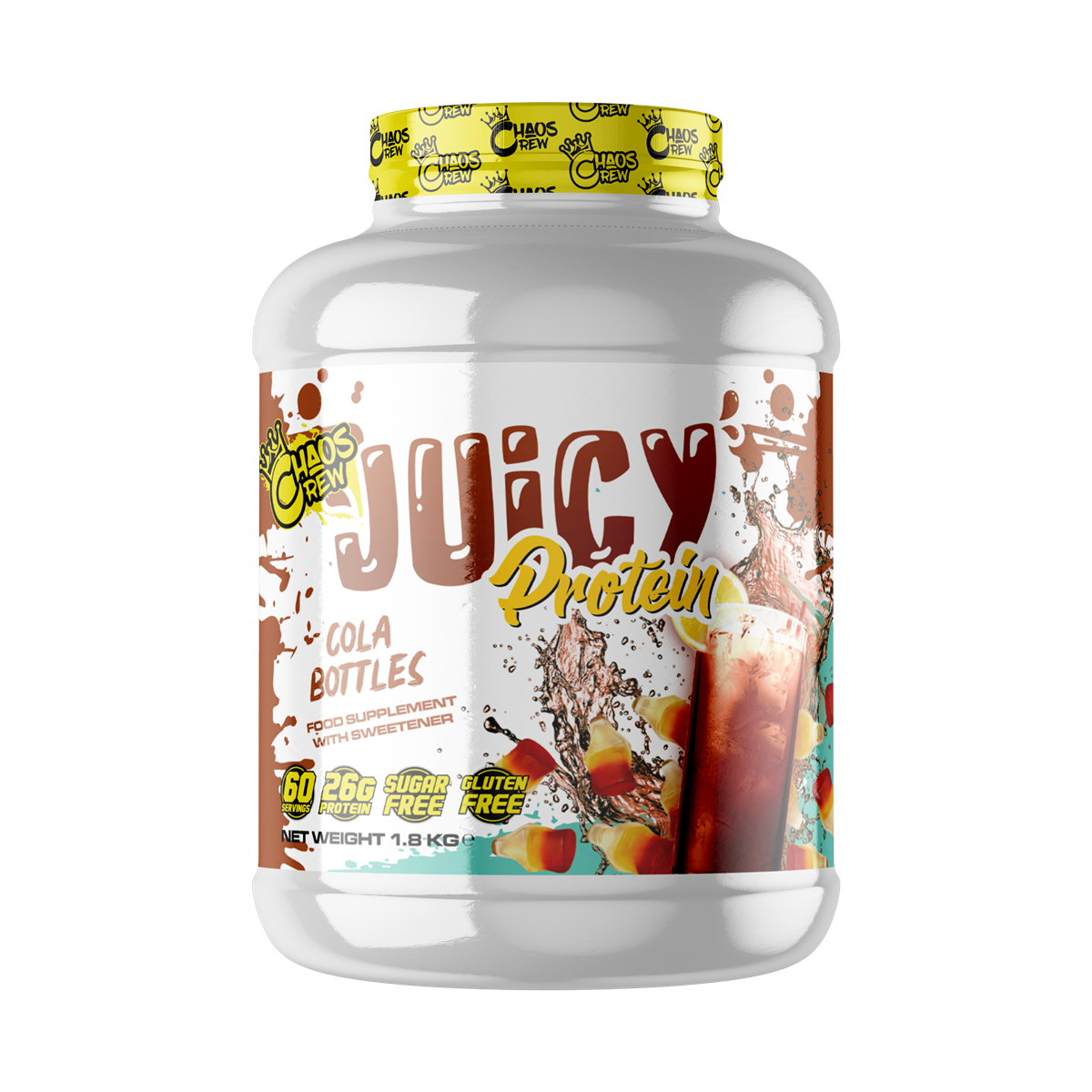 Chaos Crew Juicy Protein - Clear Whey Protein Isolate Powder