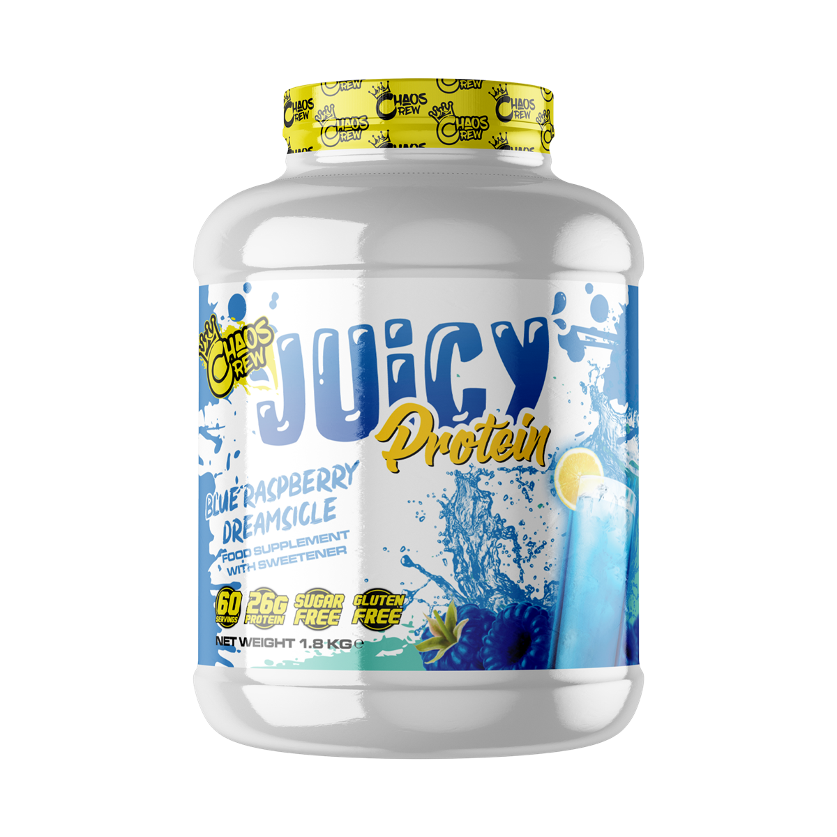 Chaos Crew Juicy Protein - Clear Whey Protein Isolate Powder