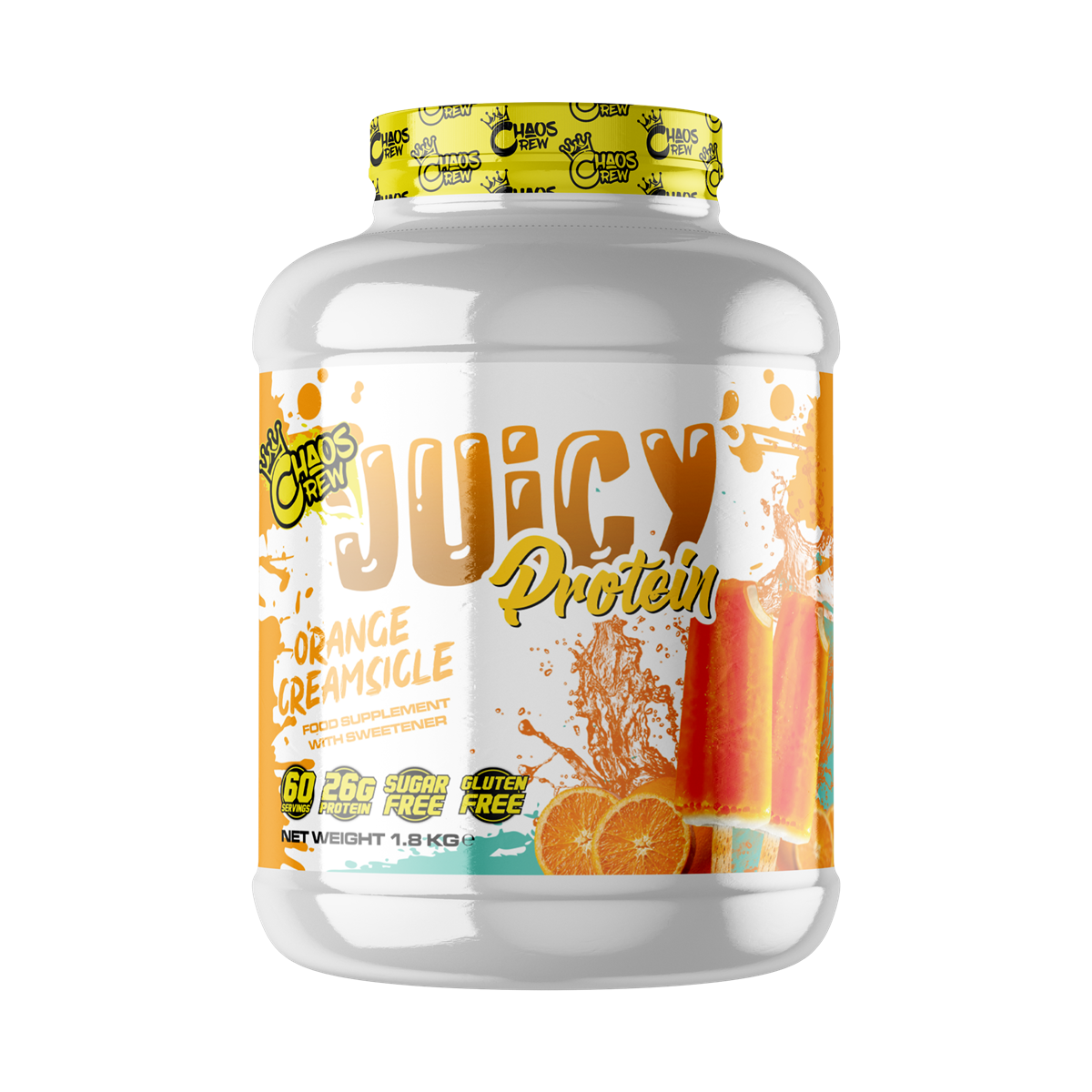 Chaos Crew Juicy Protein - Clear Whey Protein Isolate Powder