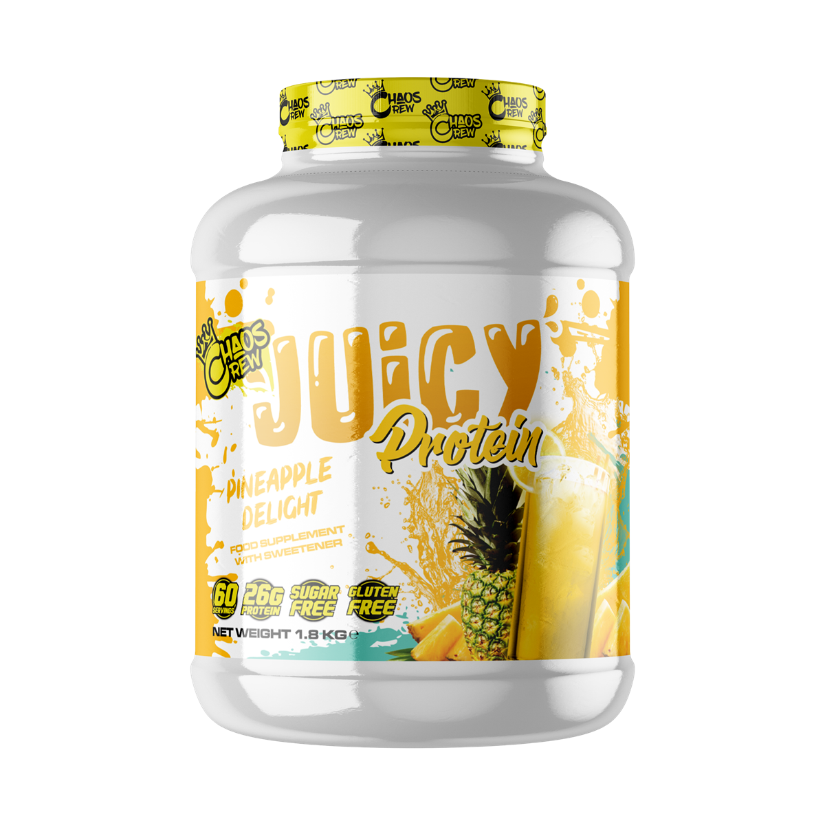 Chaos Crew Juicy Protein - Clear Whey Protein Isolate Powder