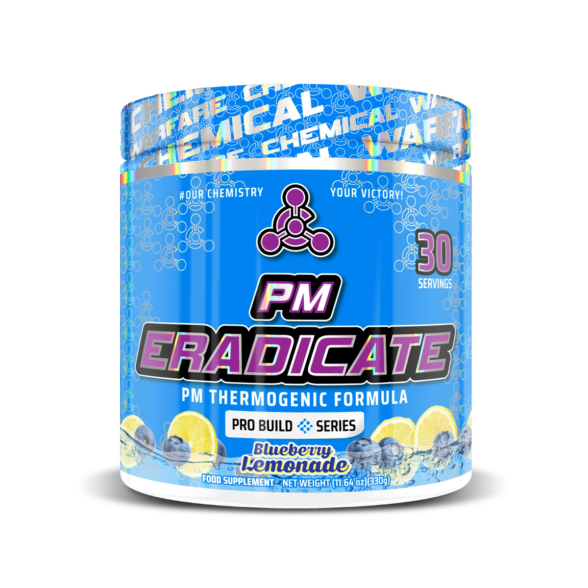 Chemical Warfare PM Eradicate 330g Blue Lemonade