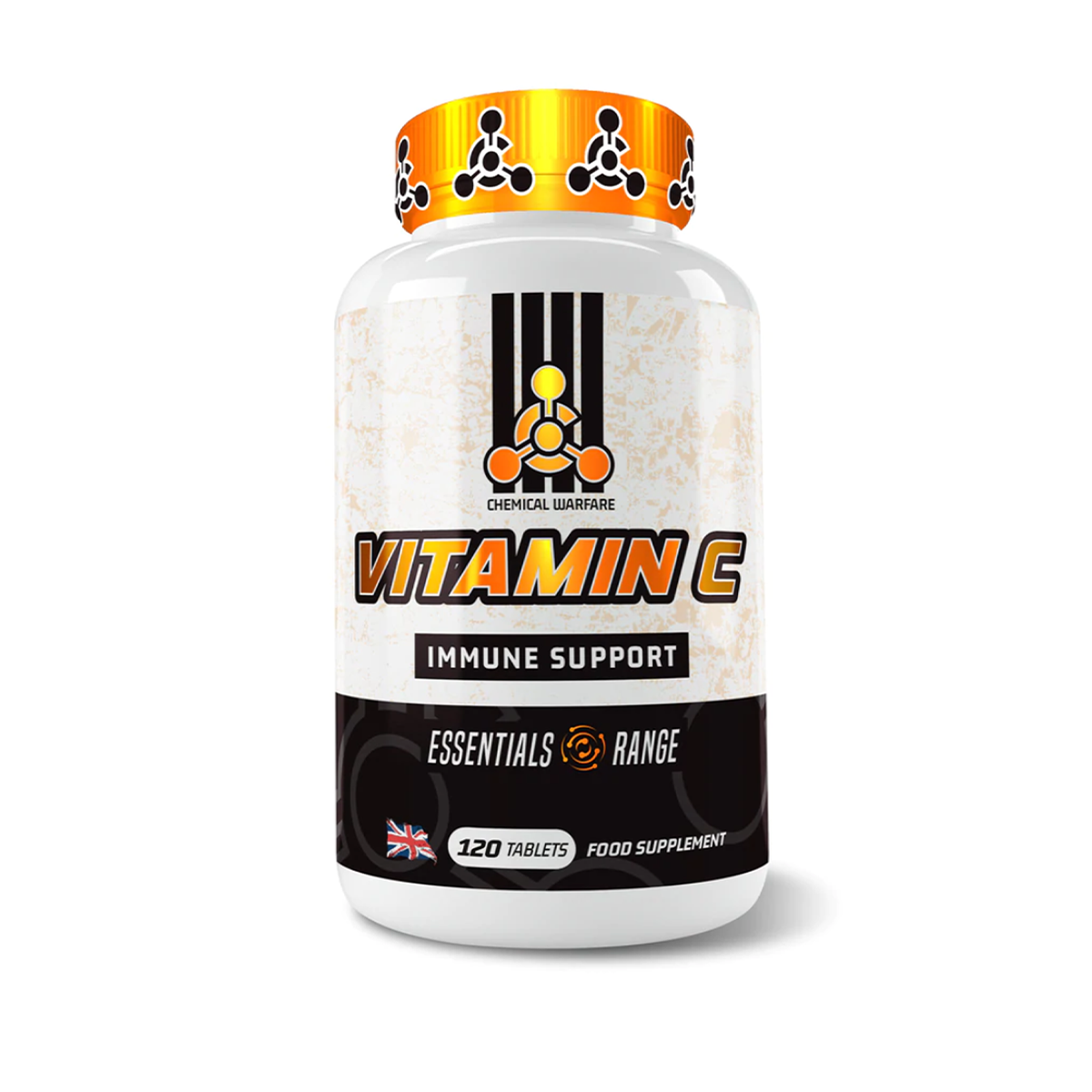 Chemical Warfare Vitamin C - 120 Tabs - Vitamin C Capsules