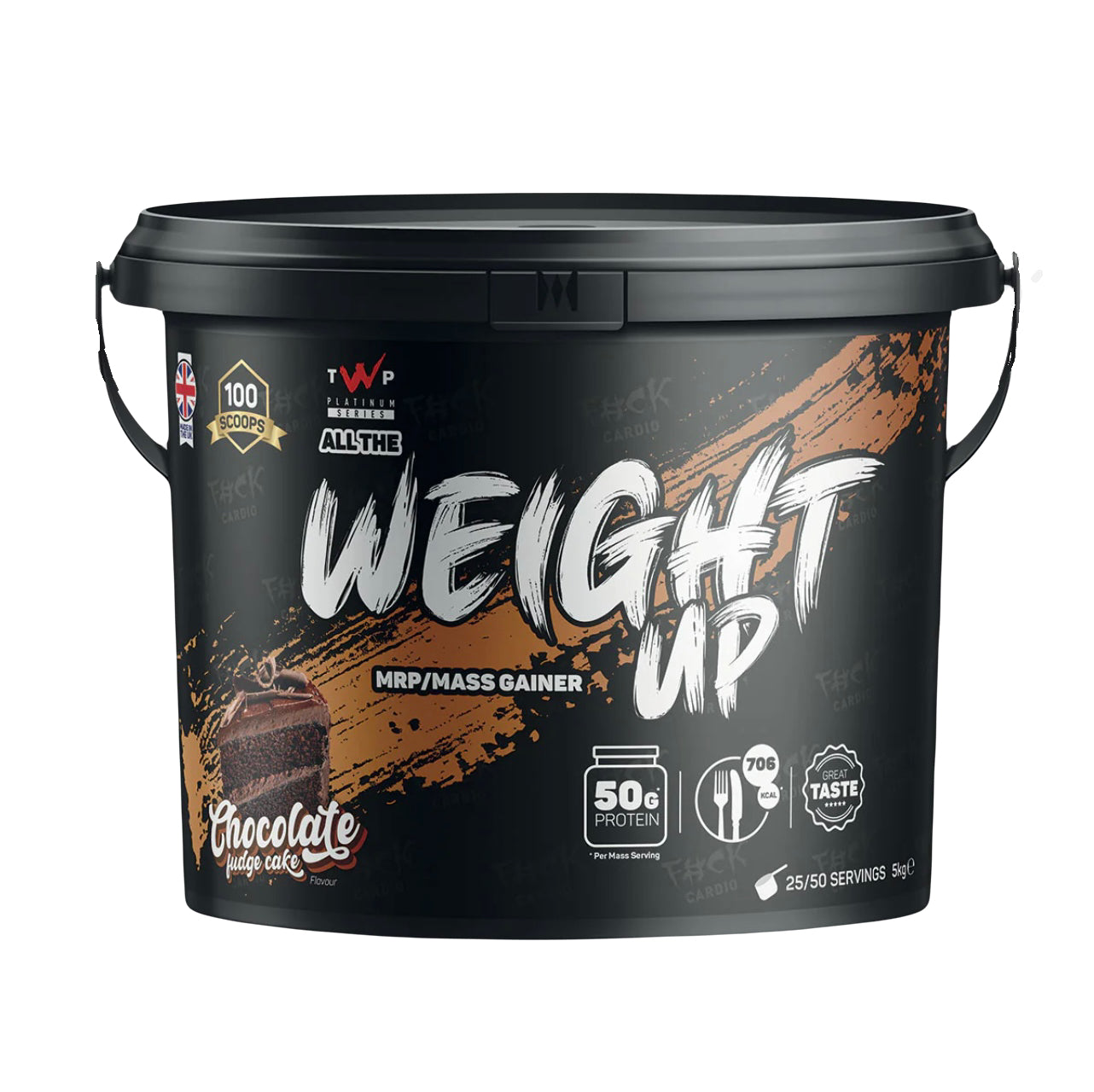 TWP All The Weight Up 5kg Vanilla Cheesecake - Protein Blends