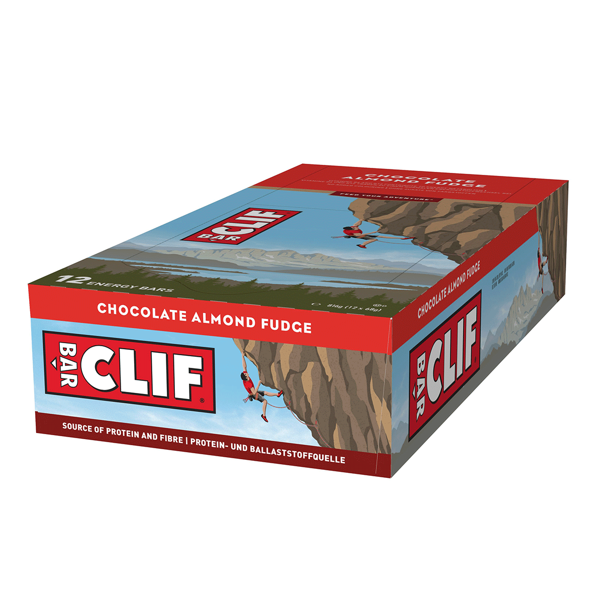 CLIF Bar 12x68g Chocolate Almond Fudge