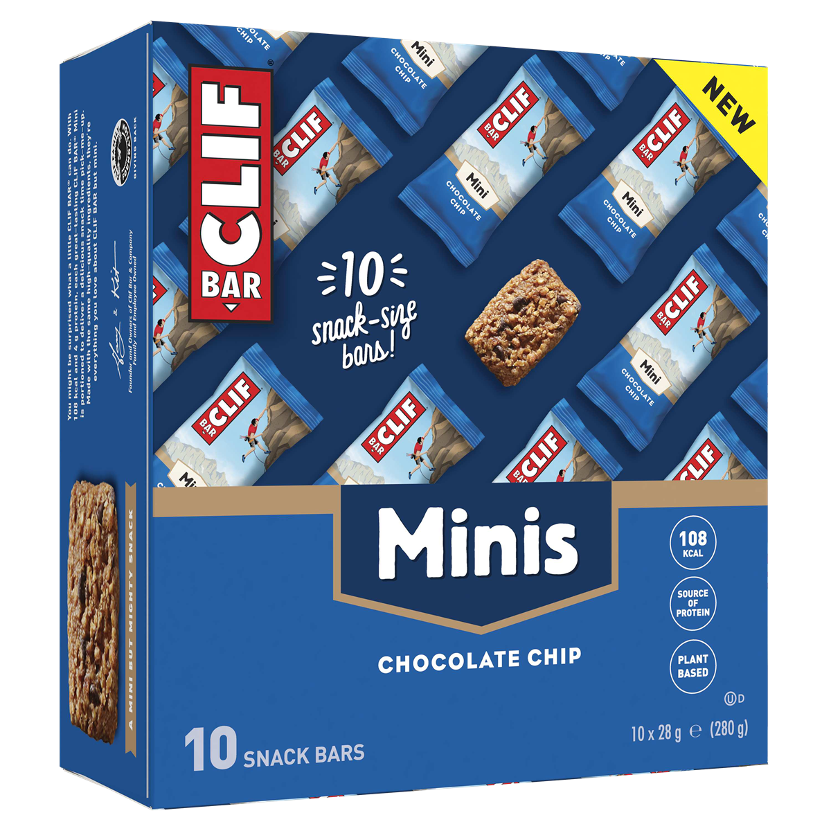 CLIF Bar Mini 10x28g Chocolate Chip