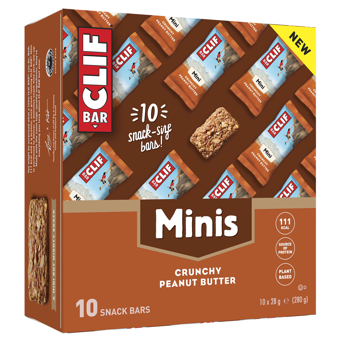 CLIF Bar Mini 10x28g Crunchy Peanut Butter