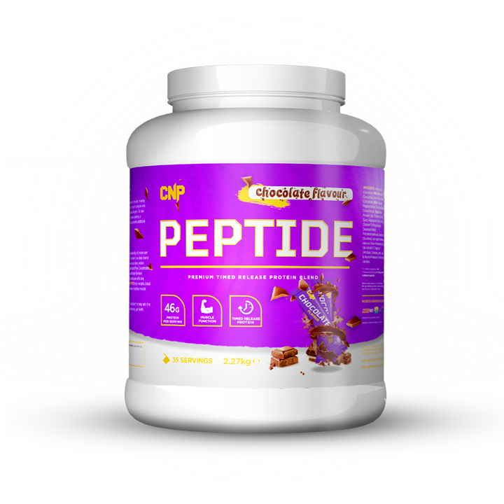 CNP Peptide - 2.27kg / Chocolate - Protein Blend Powder (Whey Protein Concentrate Whey Protein Isolate Calcium