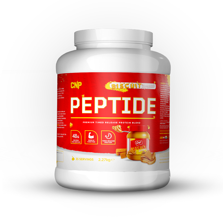 CNP Peptide - 2.27kg / Biscuit Spread - Protein Blend Powder (Whey Protein Concentrate Whey Protein Isolate Calcium