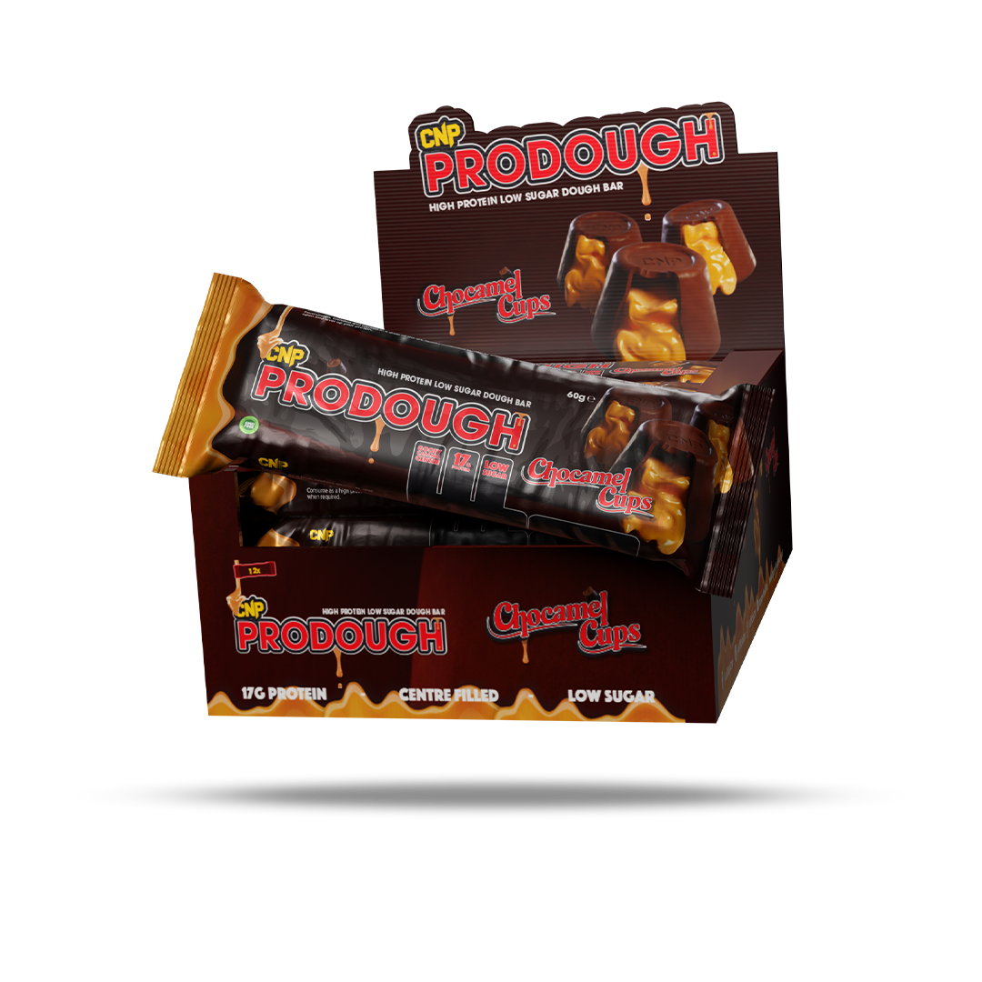 CNP Professional ProDough - 12x60g / Chocamel Cups - Bars