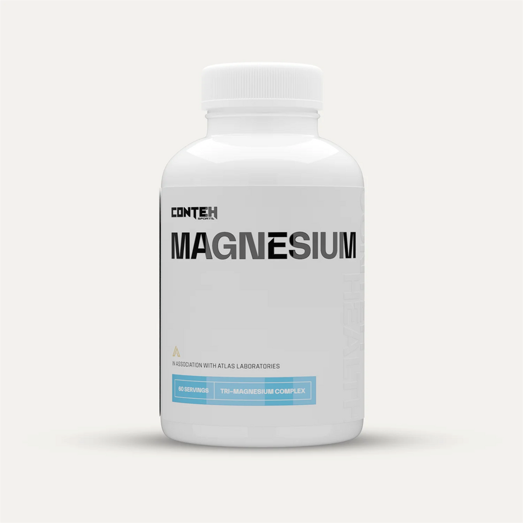 Conteh Sports Magnesium (Tri Magnesium Complex) 200g - 120 Caps - Halal