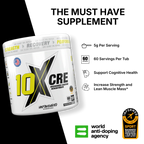10X Athletic CRE - 300g / Unflavoured - Creatine Powder