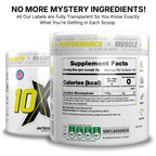 10X Athletic CRE - 300g / Unflavoured - Creatine Powder