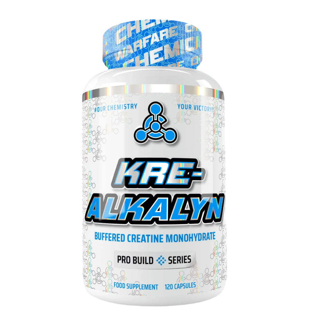 Chemical Warfare Kre-Alkalyn - 120 Caps - Creatine Capsules