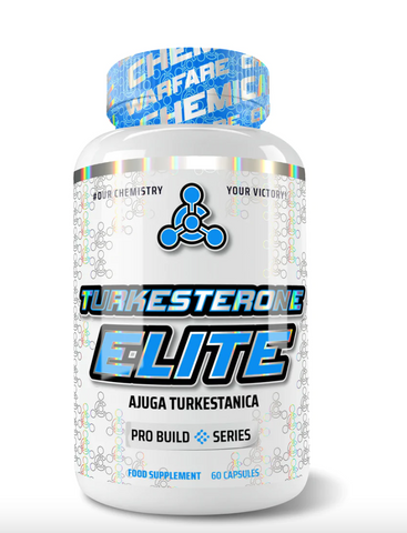 Chemical Warfare Turkesterone Elite - 60 Caps - Testosterone Booster Capsules