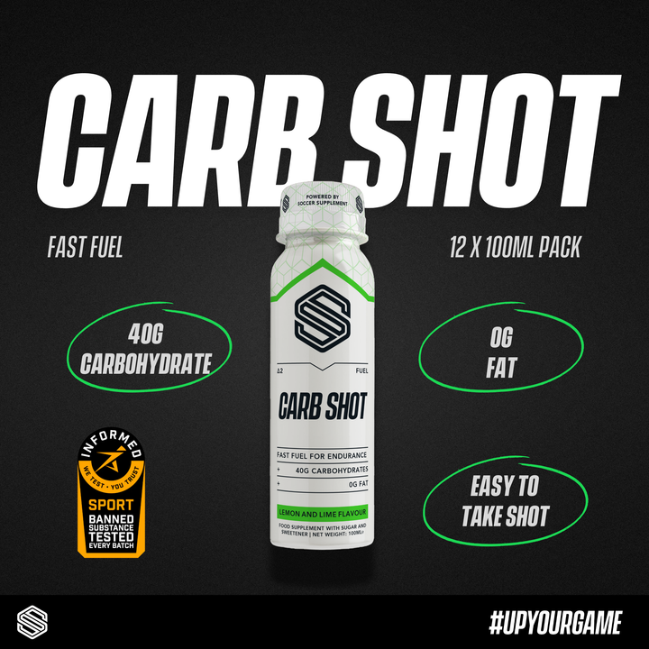 Soccer Supplement Carb Shot 12x100ml