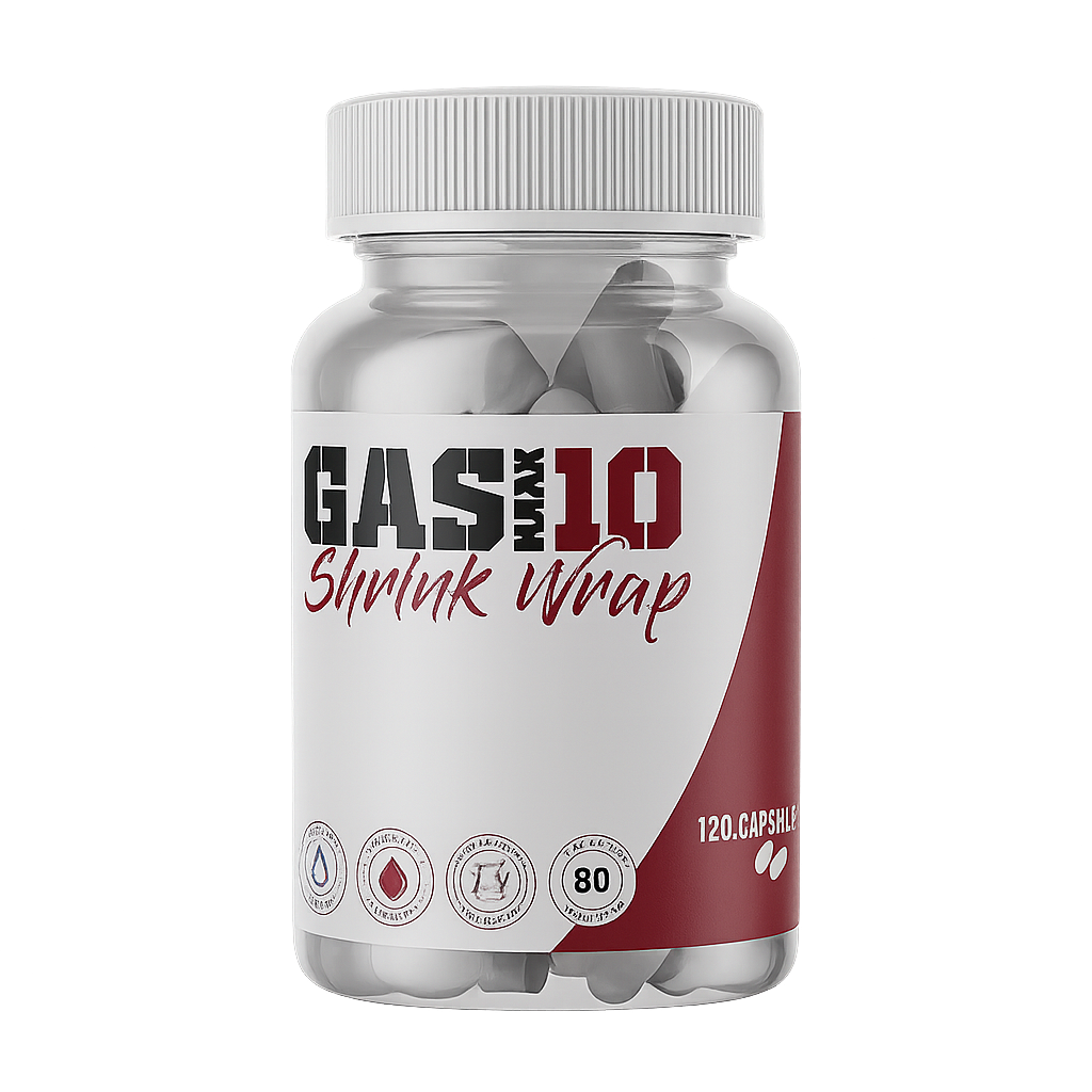 Gas Mark 10 Shrink Wrap 120 Caps - MyGymSupplements