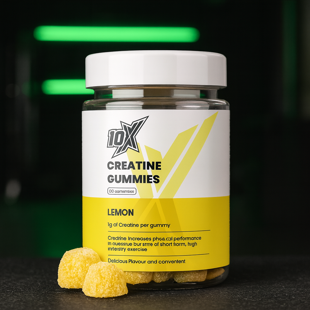 10X Athletic Creatine Gummies 60Softgels