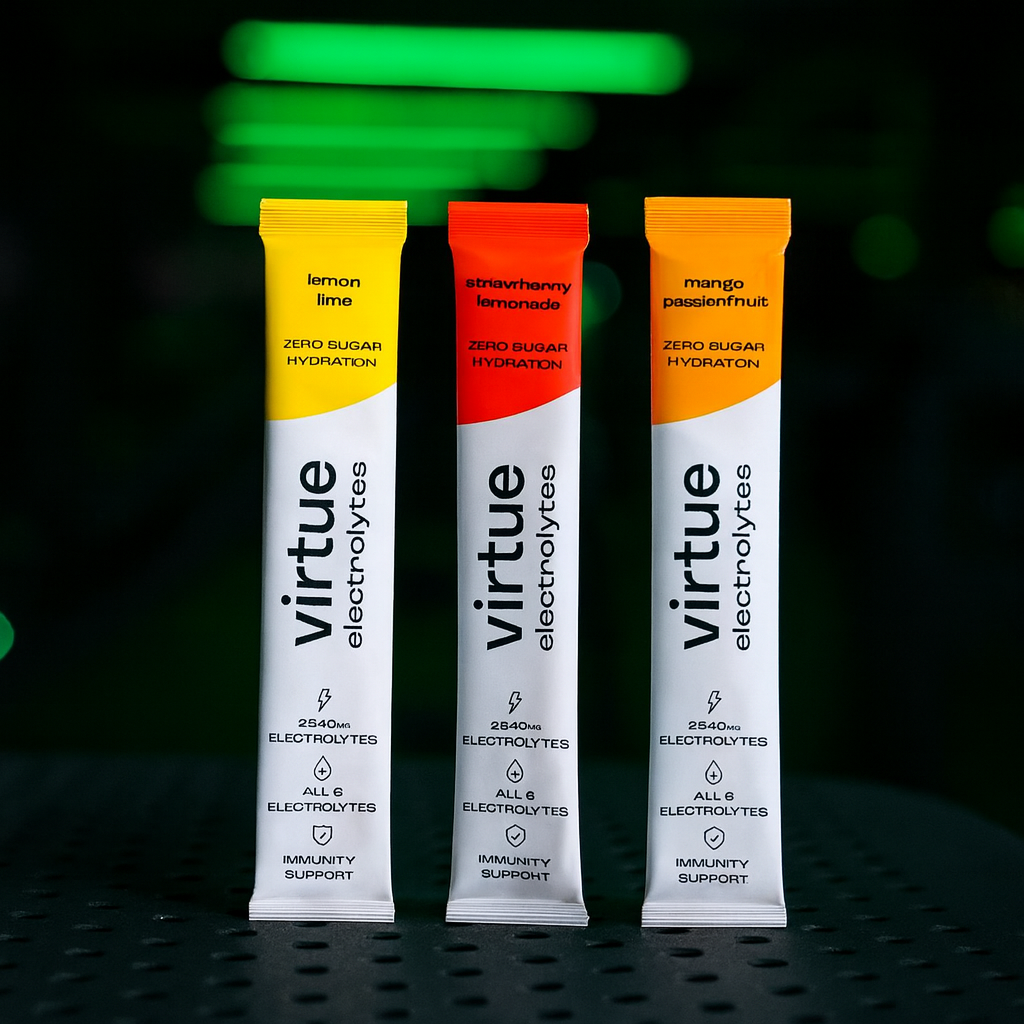 Virtue Clean Energy Electrolytes Hydration 12x5g - MyGymSupplements