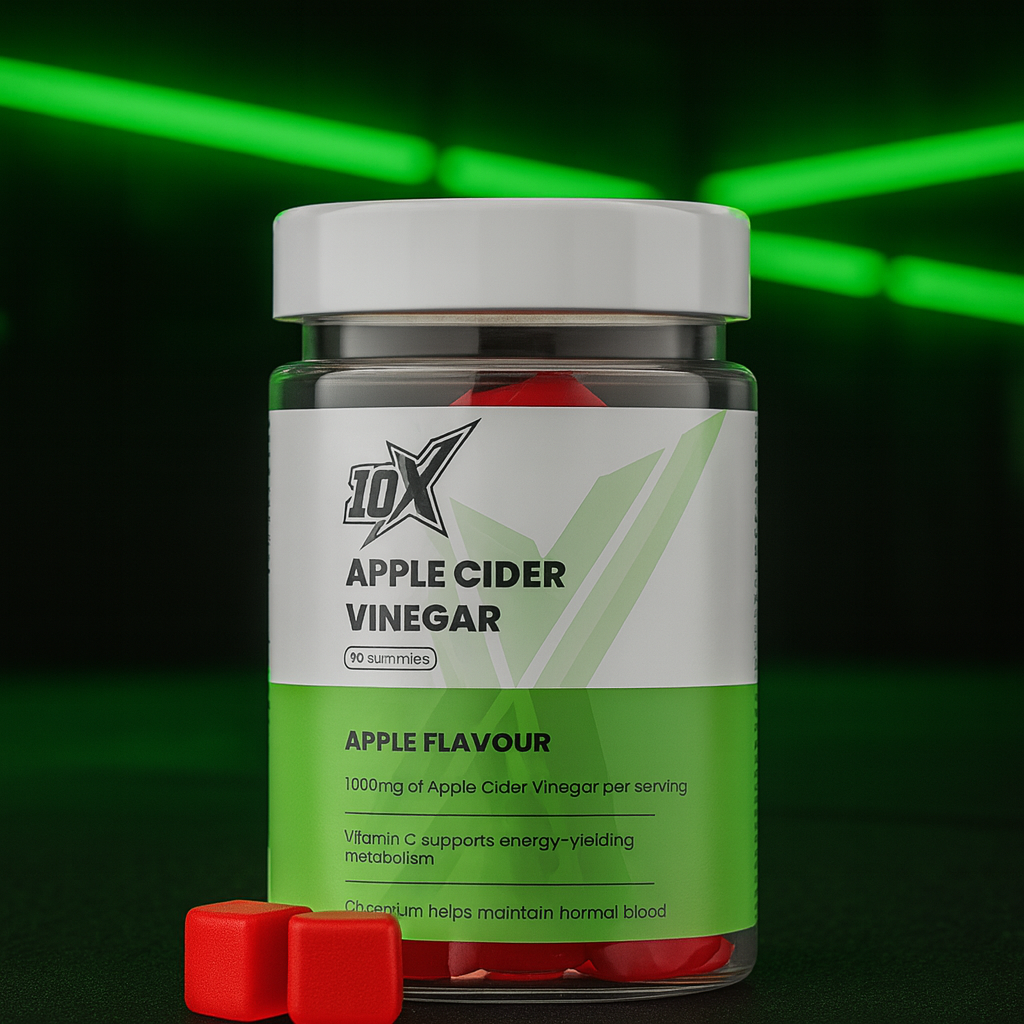 10X Athletic Apple Cider Vinegar Gummies 60Softgels