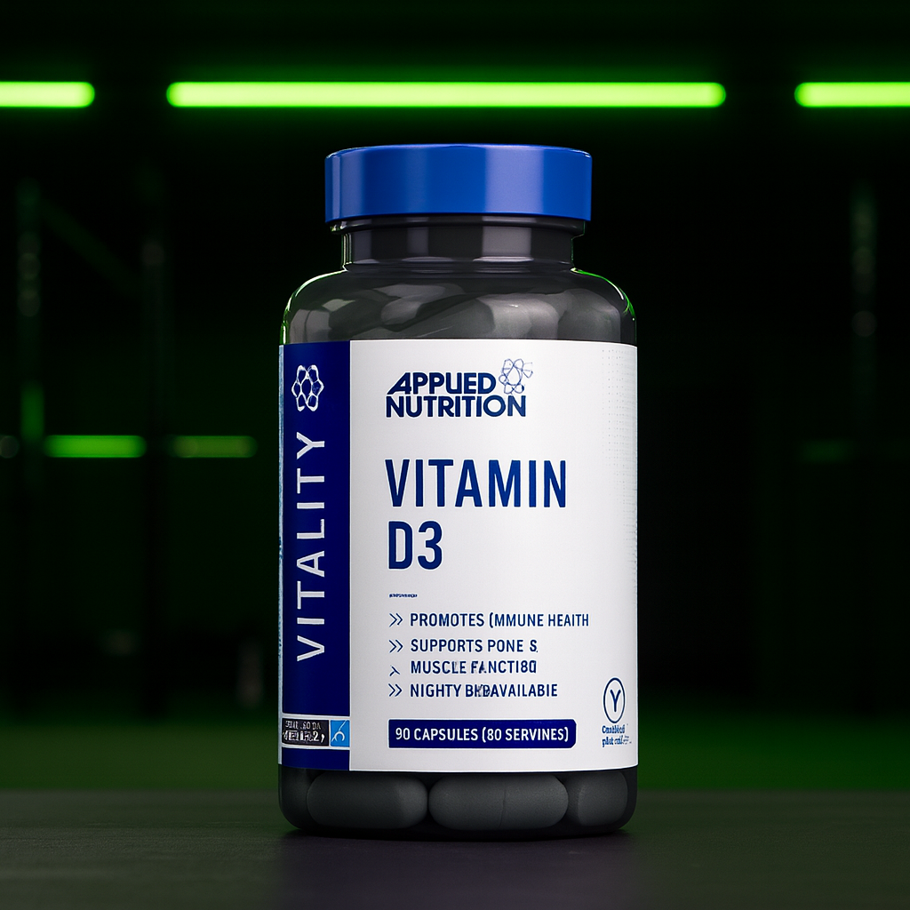 Applied Nutrition VITALITY Vitamin D3 90 Veg Caps - MyGymSupplements