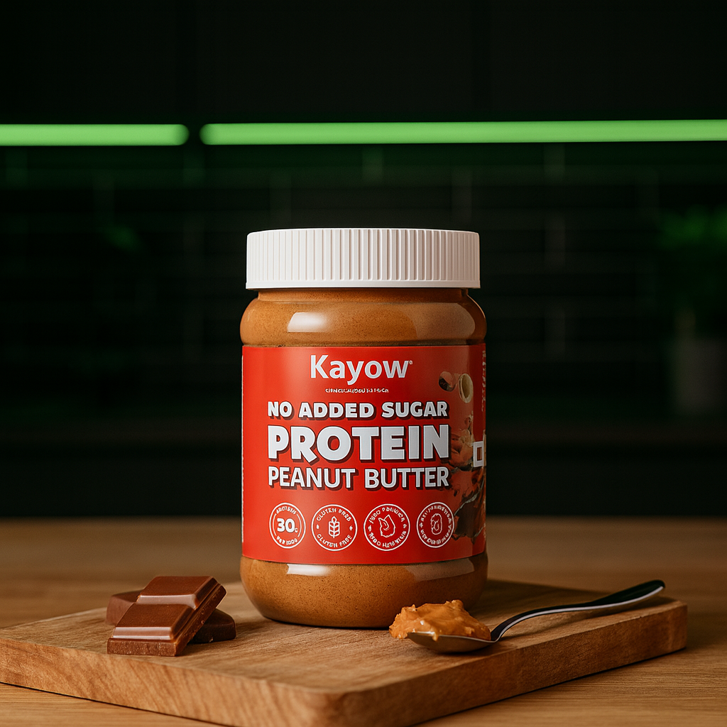 Kayow Nutrition No Added Sugar Protein Peanut Butter 350g - MyGymSupplements