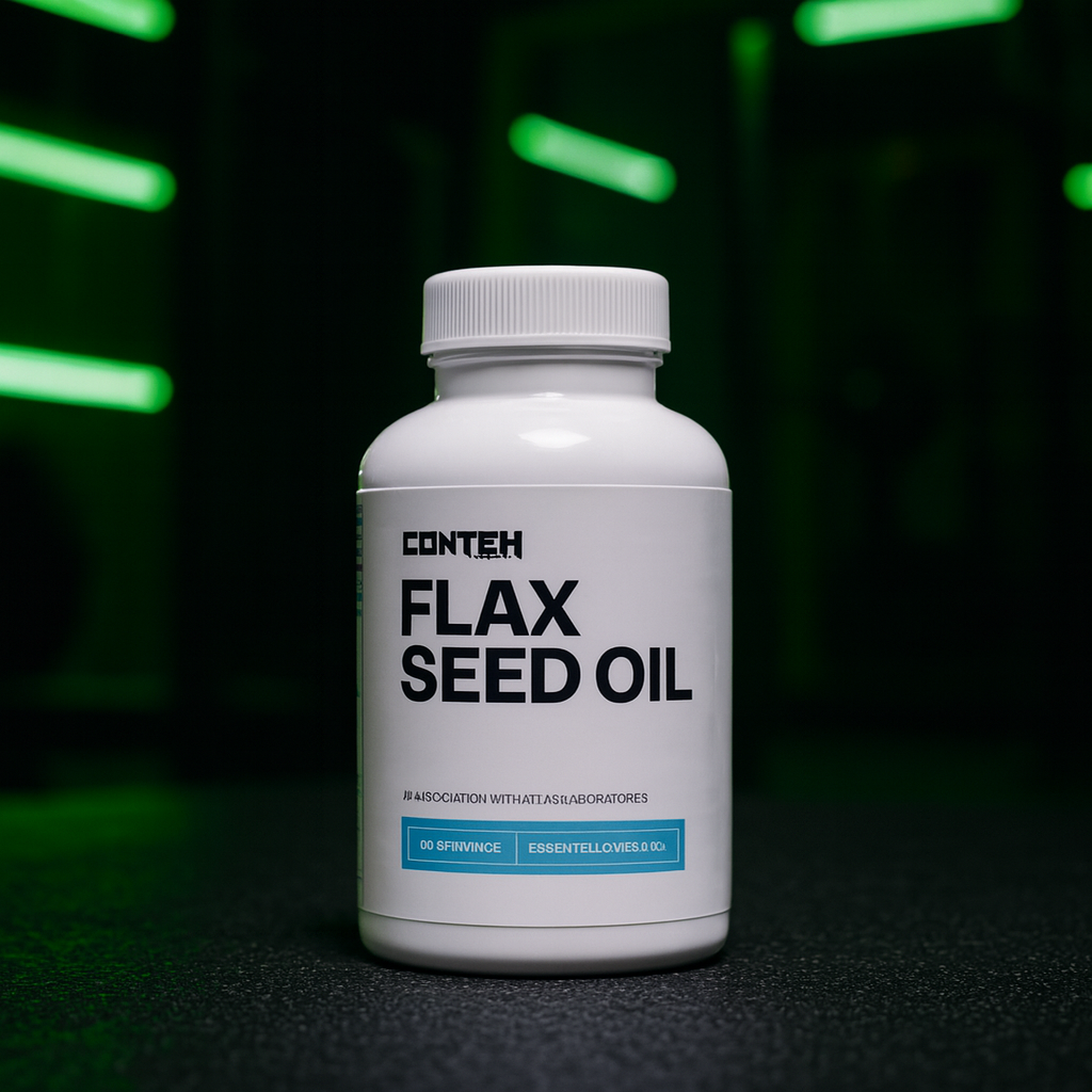 Conteh Sports Flax Seed Oil 60 Caps