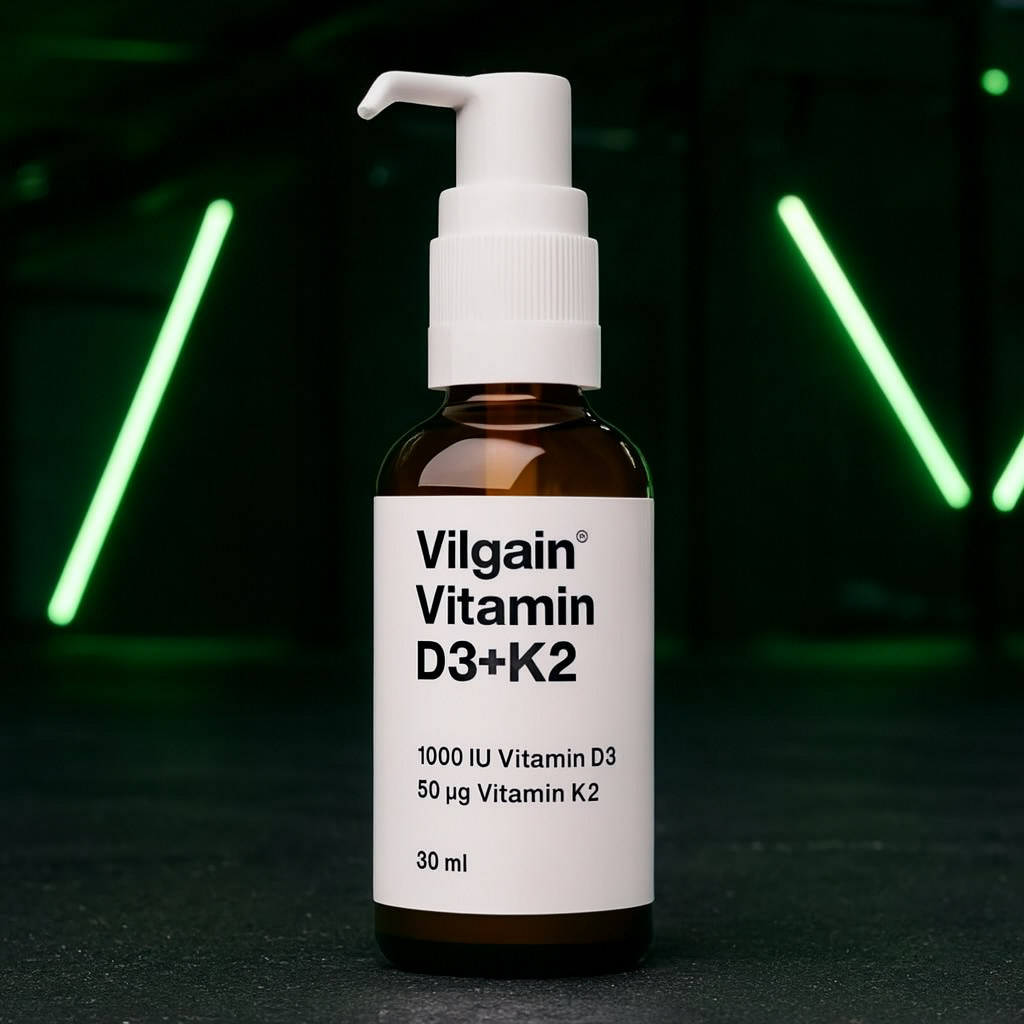 Vilgain Vitamin D3+K2