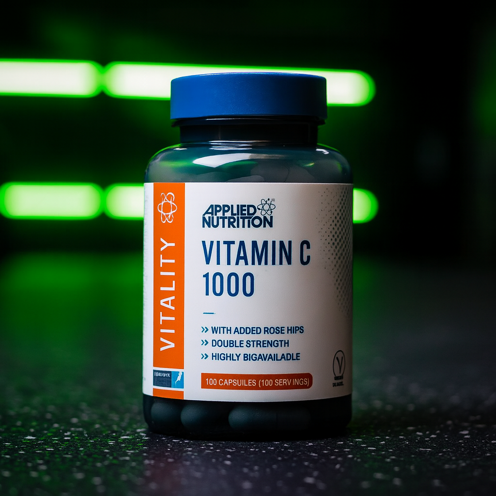 Applied Nutrition VITALITY - Vitamin C 1000MG & ROSE HIPS 100 Veg Caps - MyGymSupplements