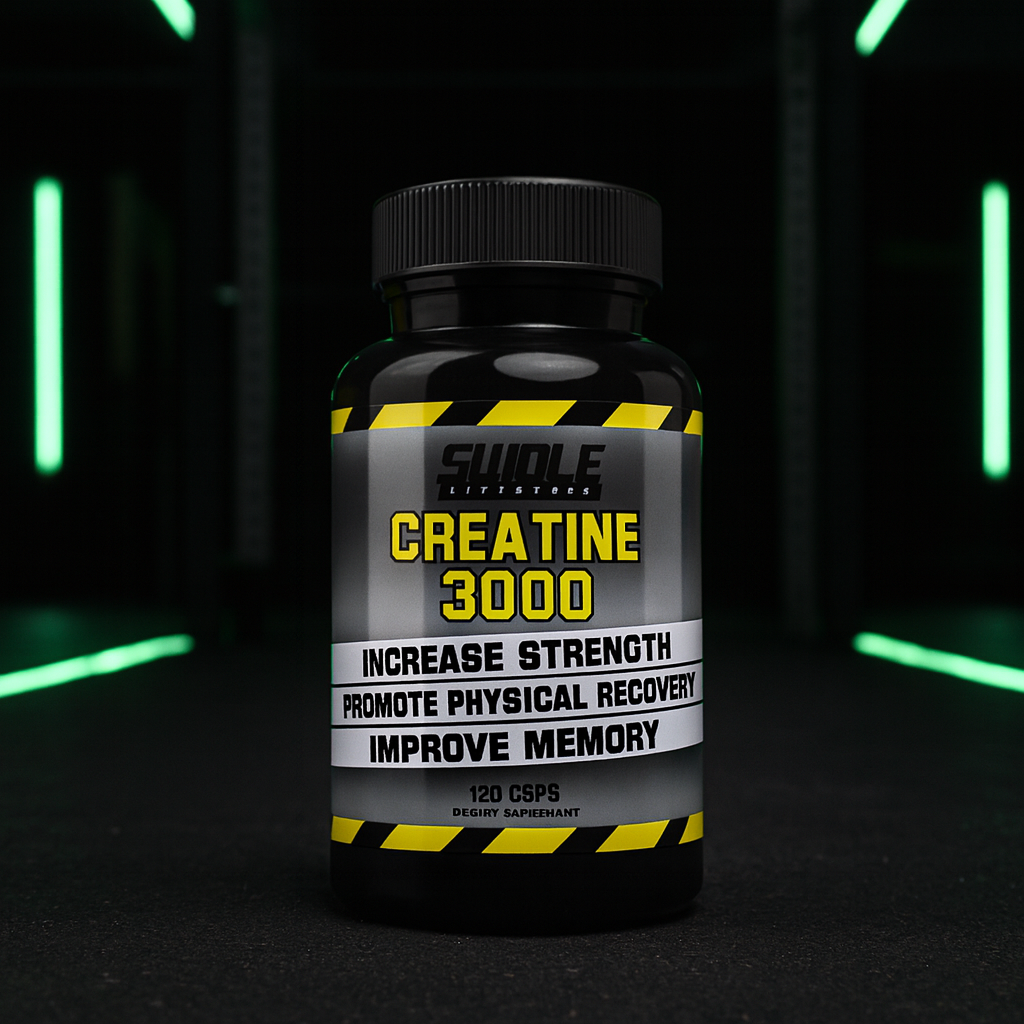 SWOLE Lifestyle Creatine Caps 120Caps - MyGymSupplements