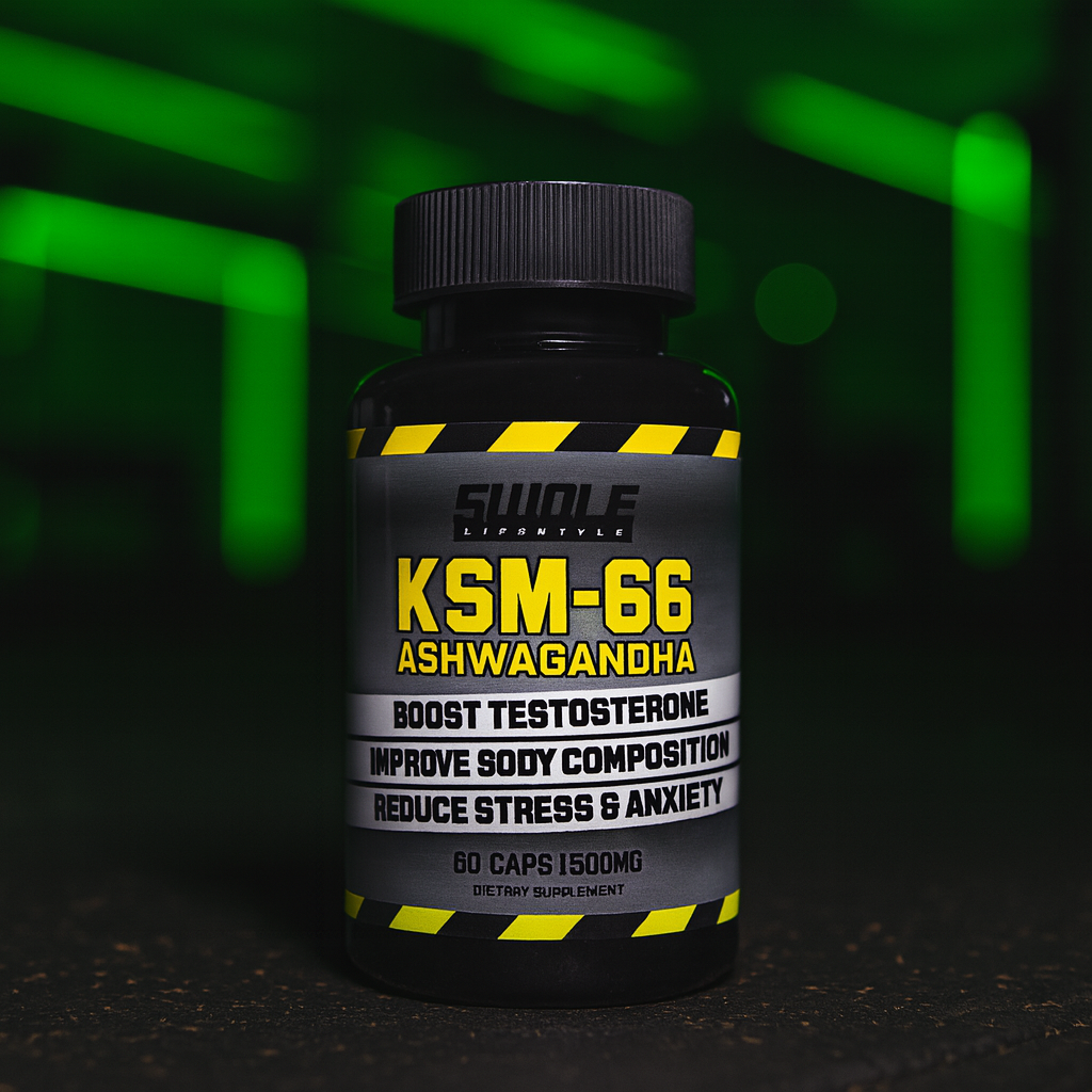 SWOLE Lifestyle Ashwagandha KSM-66 60Caps