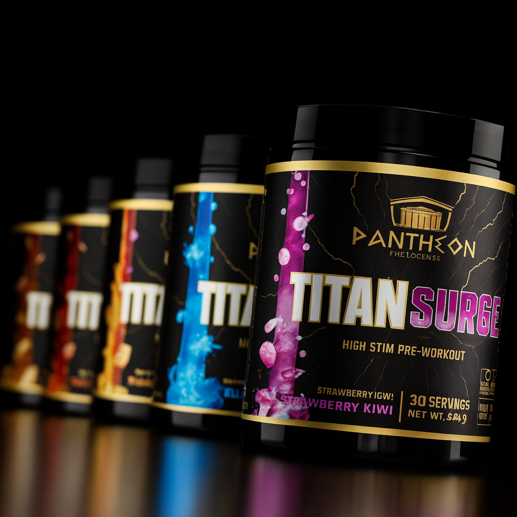 Pantheon Nutrition Titan Surge High Stim