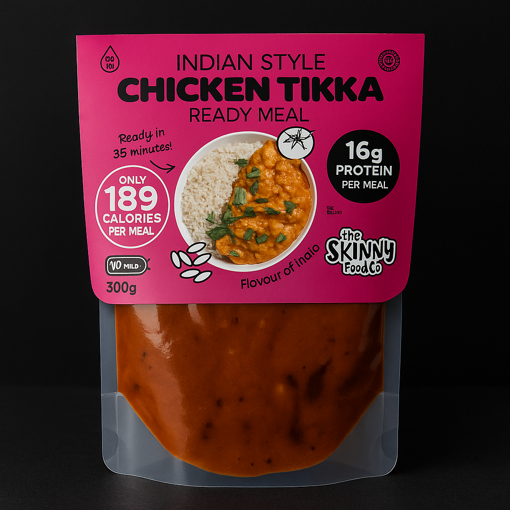 The Skinny Food Co Skinny Ready Meal 300g Indian Chicken Tikka - MyGymSupplements
