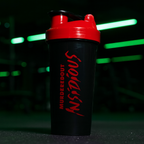 Murdered Out Smartshake Insidious Shaker Black & Red - MyGymSupplements