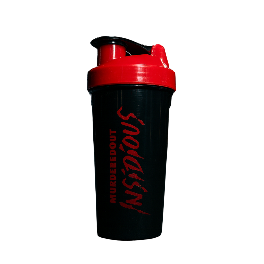 Murdered Out Smartshake Insidious Shaker Black & Red - MyGymSupplements