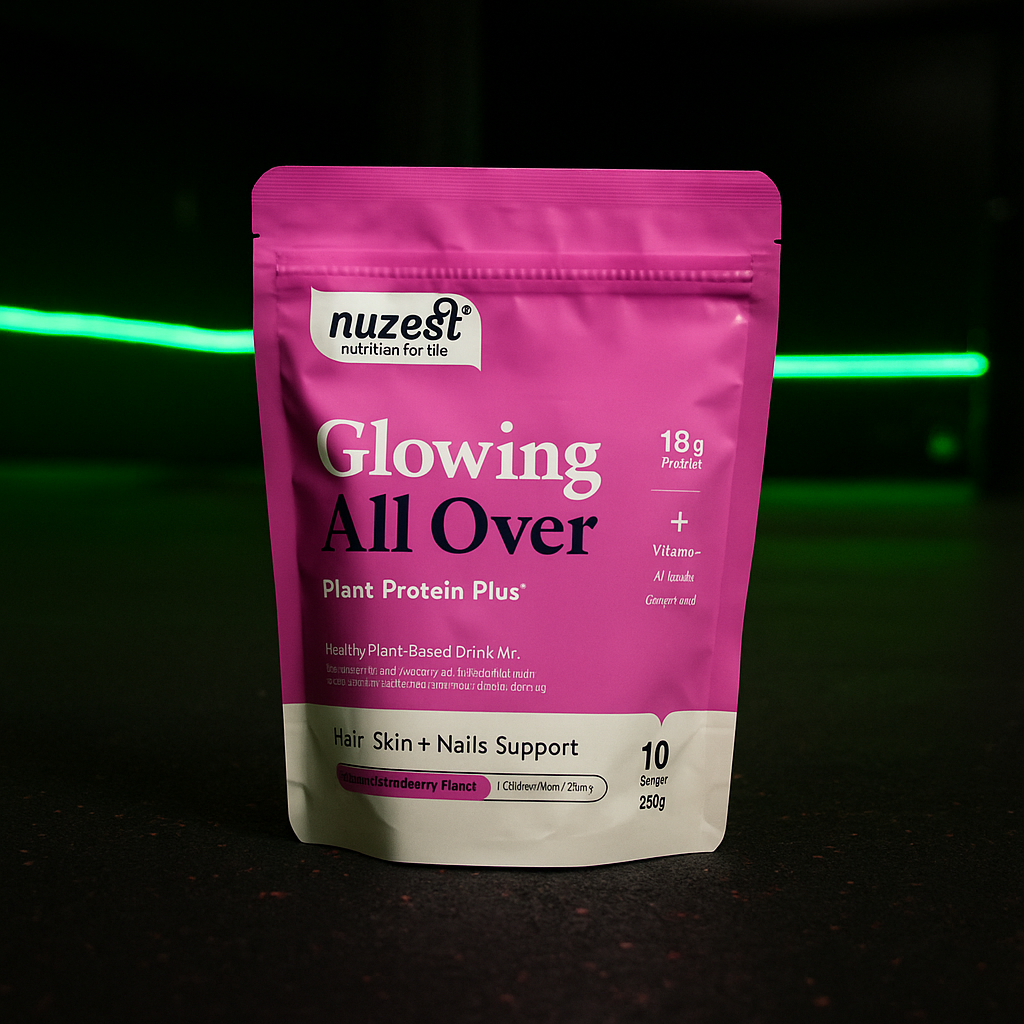 Nuzest Plant Protein Plus+ - Glowing All Over - MyGymSupplements