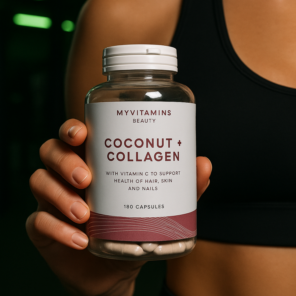 MyProtein MyVitamins Coconut and Collagen - MyGymSupplements
