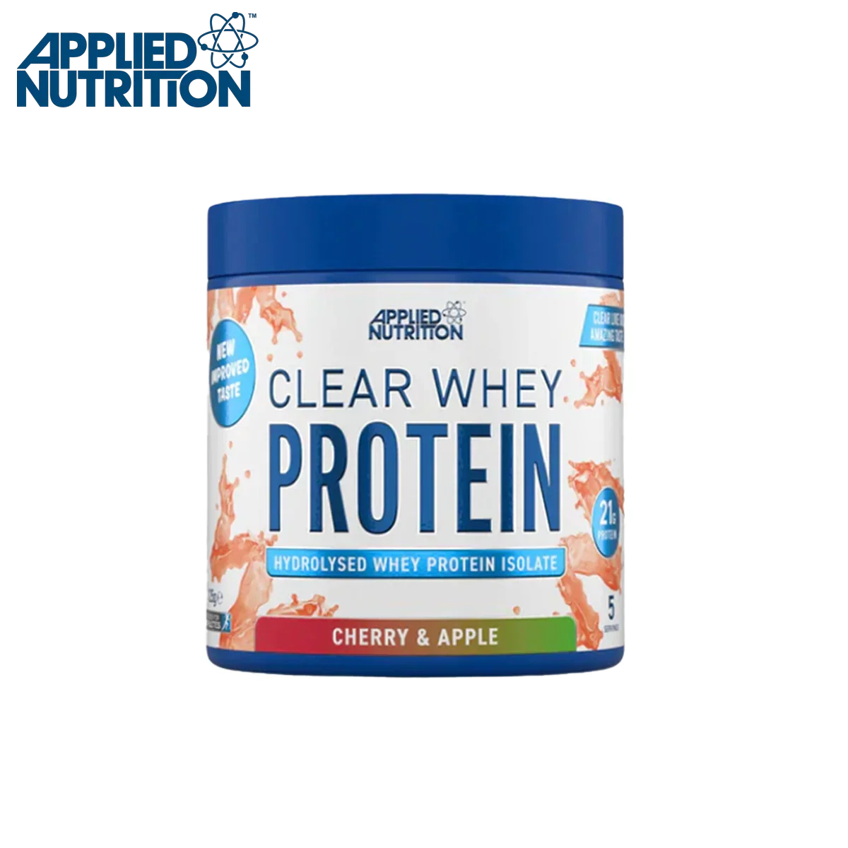 Applied Nutrition Clear Whey with cherry apple flavor for muscle recovery and weight management