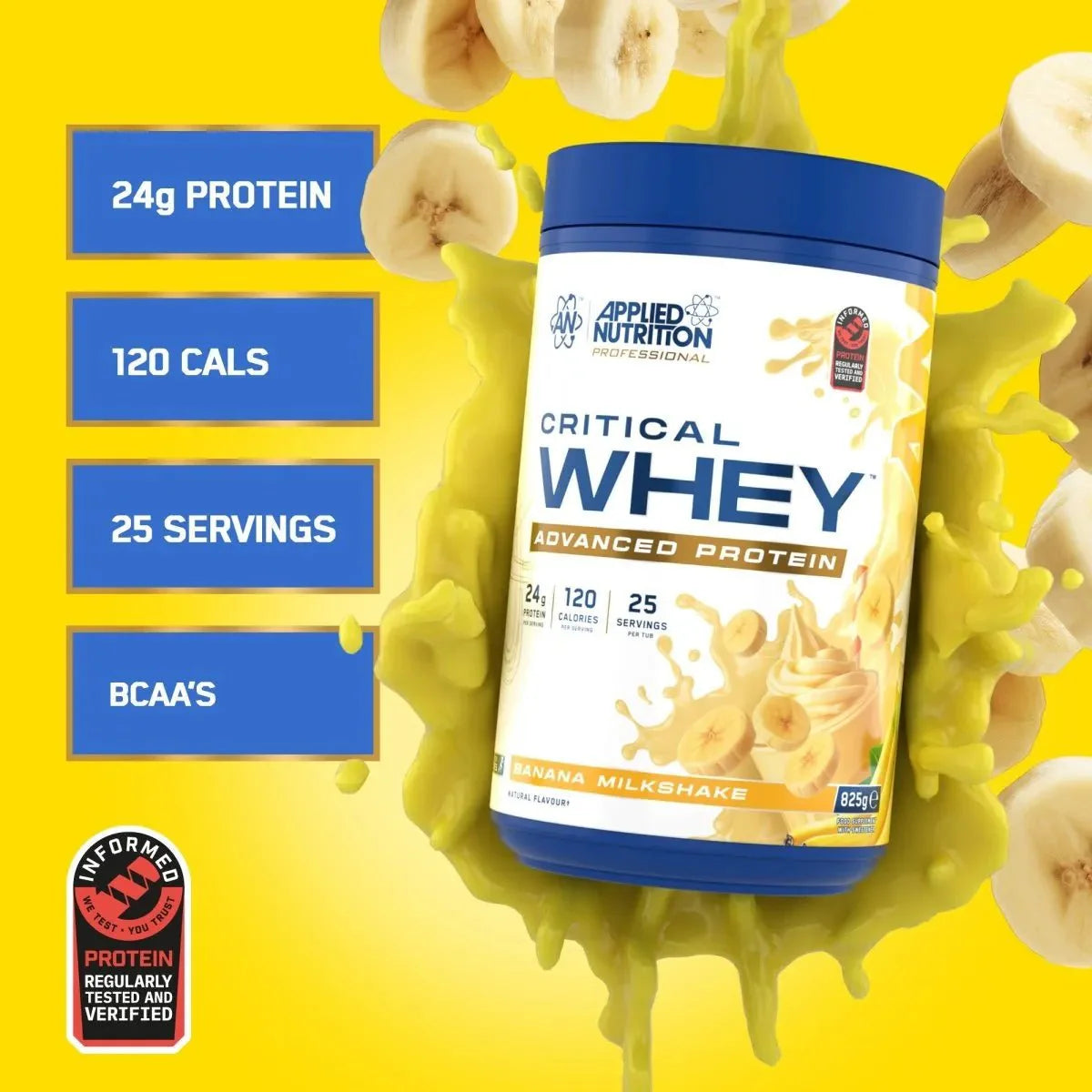 Applied Nutrition Critical Whey 825g